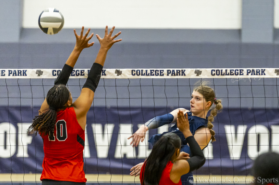 HS Volleyball Playoffs: College Park Sweeps Westfield in Halloween Night Matchup