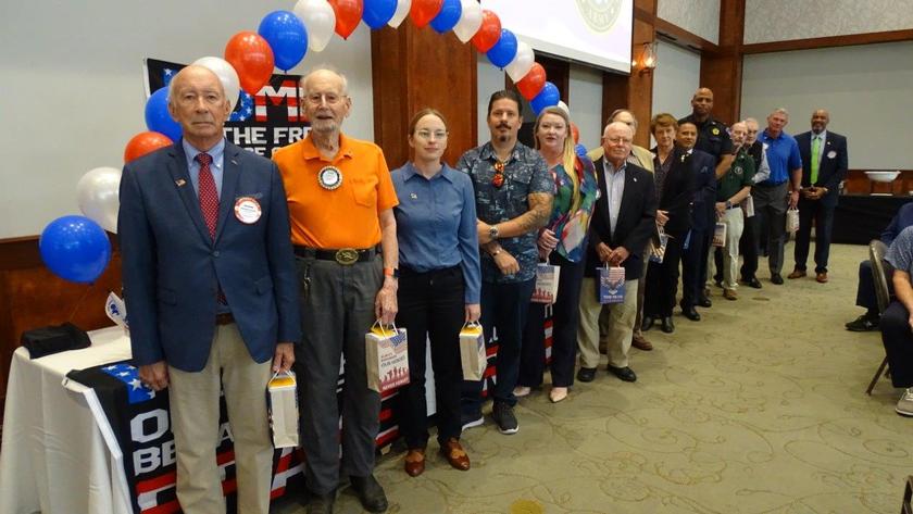 Rotary Club of The Woodlands honors local veterans with special luncheon