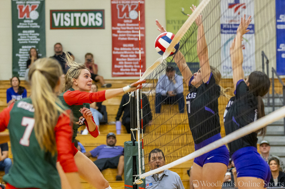 HS Volleyball: Lady Highlanders Defeat Willis in Tightly Contested Straight Set Match