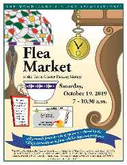 The Woodlands Fall Flea Market set for October 19, 2019 in Town Center Parking Garage