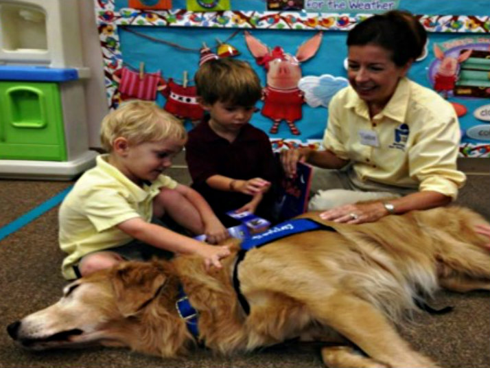 Reading Education Assistance Dogs (R.E.A.D.) program enlisted to improve literacy skills in children
