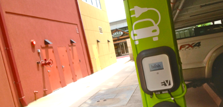 Electric car chargers now on Market Street