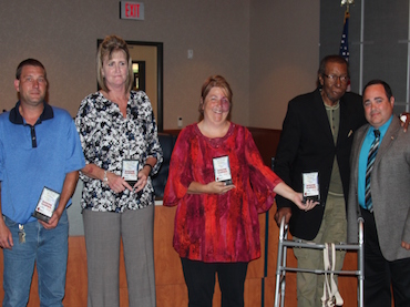 CISD transportation employees recognized at Board meeting