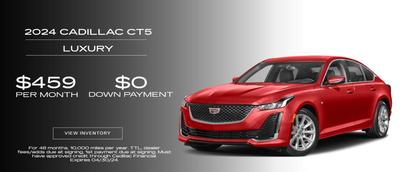 2024 Cadillac CT5 Luxury Lease/$459 Per Month