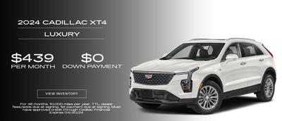 2024 Cadillac XT4 Luxury Lease/$439 Per Month