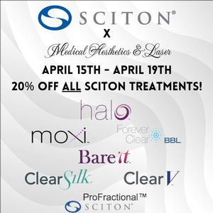 Sciton Week - April 15th - April 19th