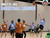Mens 5v5 Basketball Leagues at Church Project