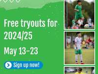 Tryouts for Competitive Soccer 2024/25