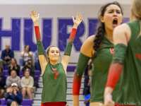 HS Volleyball Playoffs: Lady Highlanders Win 3-2 Match Over Cypress Ranch in an Instant Classic