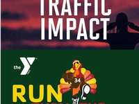 Traffic Impact for YMCA Run Thru the Woods Presented by Huntsman