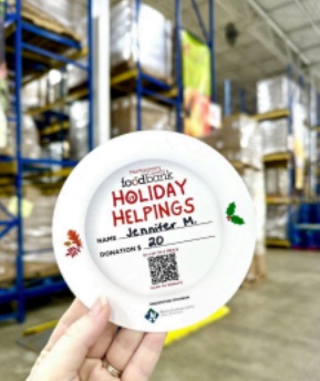 Holiday Helpings 2023 Donation Plate 