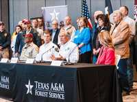 Governor Abbott Provides Update On State Response To Historic Wildfires