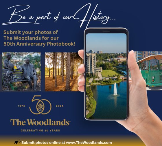 Submit your photos for The Woodlands upcoming 50th Anniversary photo book