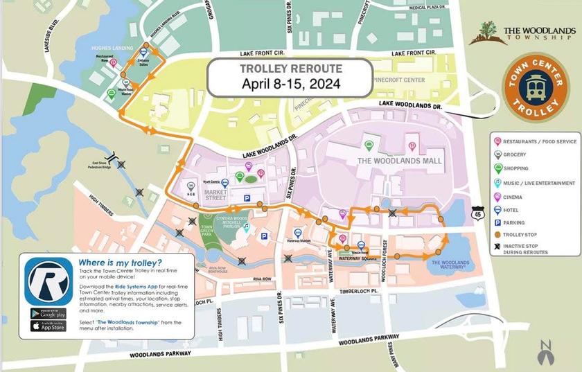 Traffic impact for this weekend’s The Woodlands Waterway Arts Festival