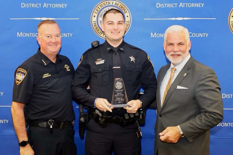 MCTX Sheriff Deputy Recognized as DWI Officer of the Year