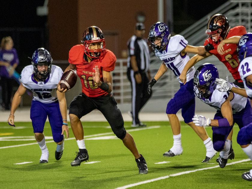 HS Football Highlights: Caney Creek vs College Station - 9/26/19