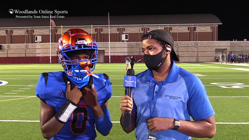 HS Football Post Game Player of the Game Interview: Grand Oaks vs Caney Creek - 9/24/20