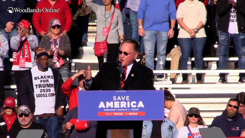 Trump 'Save America' Conroe Tx Rally - Speech & Invocation by Mark Keough