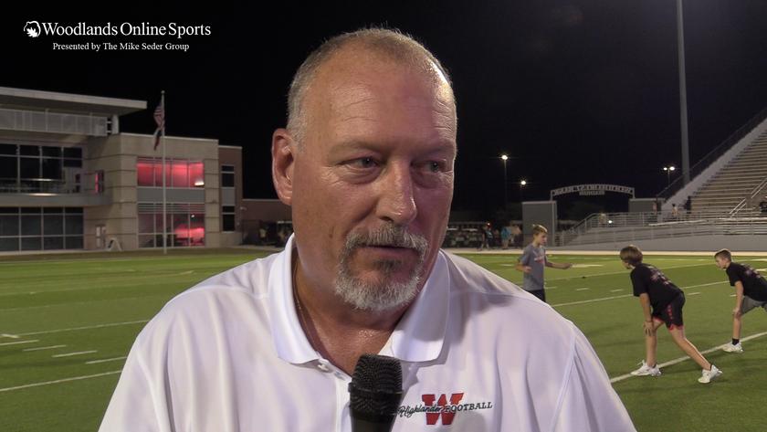 HS Football Coach Interview: The Woodlands vs Conroe - 9/23/22
