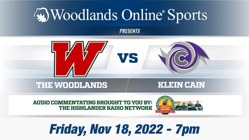 Woodlands Online High School Football Playoffs: The Woodlands vs Klein Cain - 11/18/22