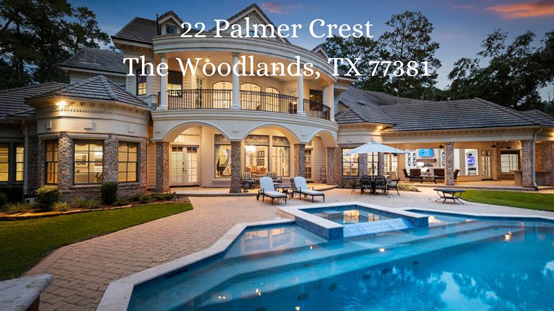 Stunning Jeff Paul custom-built home located on the 4th hole of the General Palmer Golf Course