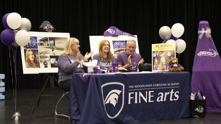 Woodlands Christian Senior Kaitlyn Olson With Abilene Christian University Musical Theatre Program