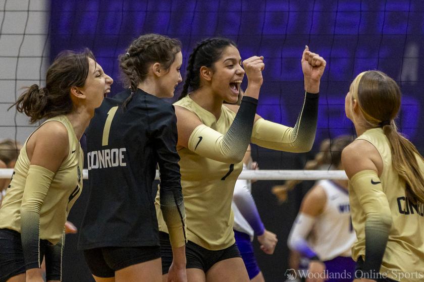HS Volleyball: Conroe Lady Tigers Notch Second District Win with Victory Over the Willis Ladykats