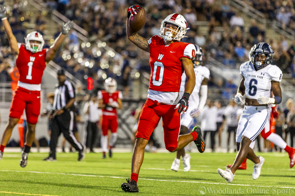 HS Football: The Woodlands Shuts Out College Park in The War of the Woods