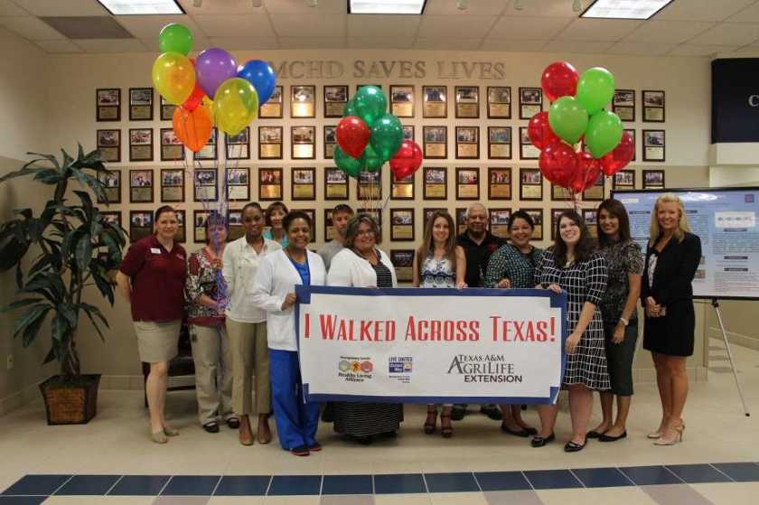 Annual Montgomery County community challenge: Walk Across Texas