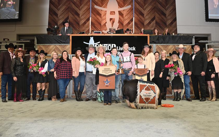 Donors Broke Records During The 2022 Junior Market Barrow Auction
