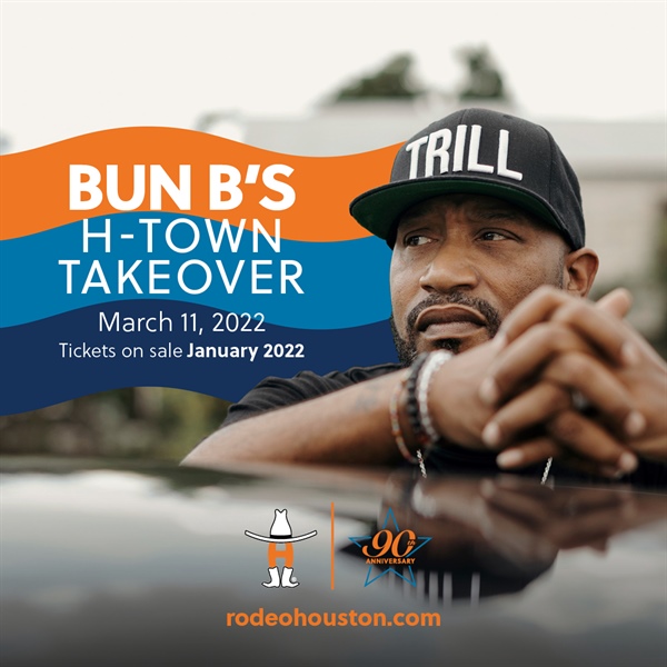 Bun B’s H-Town Takeover to Make Debut RODEOHOUSTON® Performance in 2022