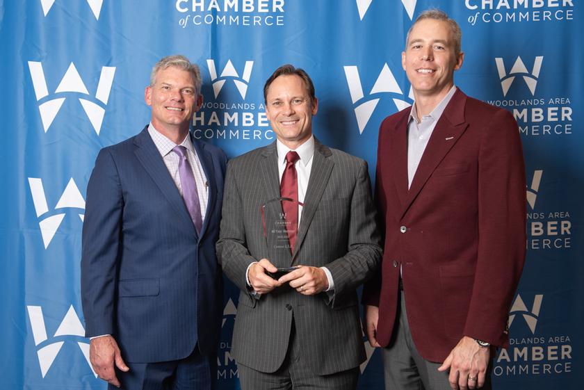 Woodlands Online gets recognized by The Woodlands Area Chamber of Commerce for 25-year partnership