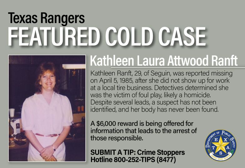 Reward Increased in Guadalupe County Cold Case