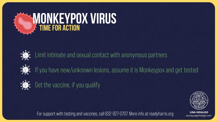 Harris County Public Health Continues Distribution of Limited Monkeypox Vaccines