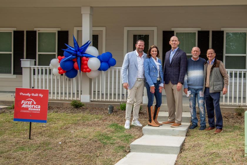 The Signorelli Company and First America Homes Celebrate Milestone of Major Charitable Endeavor