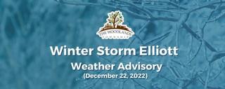 The Woodlands Township facilities affected by winter weather