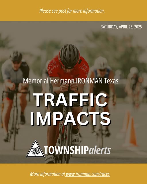 2025 Memorial Hermann IRONMAN® Texas Traffic Impact