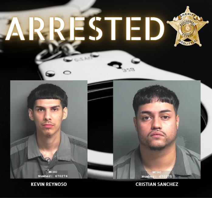 Montgomery County Sheriff's Office Apprehends Burglary Suspects in ...