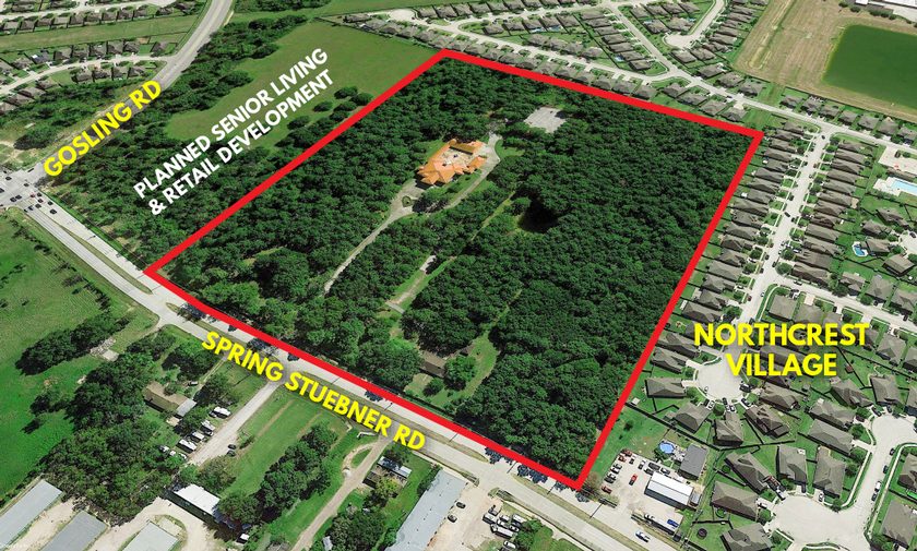 The J. Beard Real Estate Company facilitates the sale  of 25+ acres of land in Spring