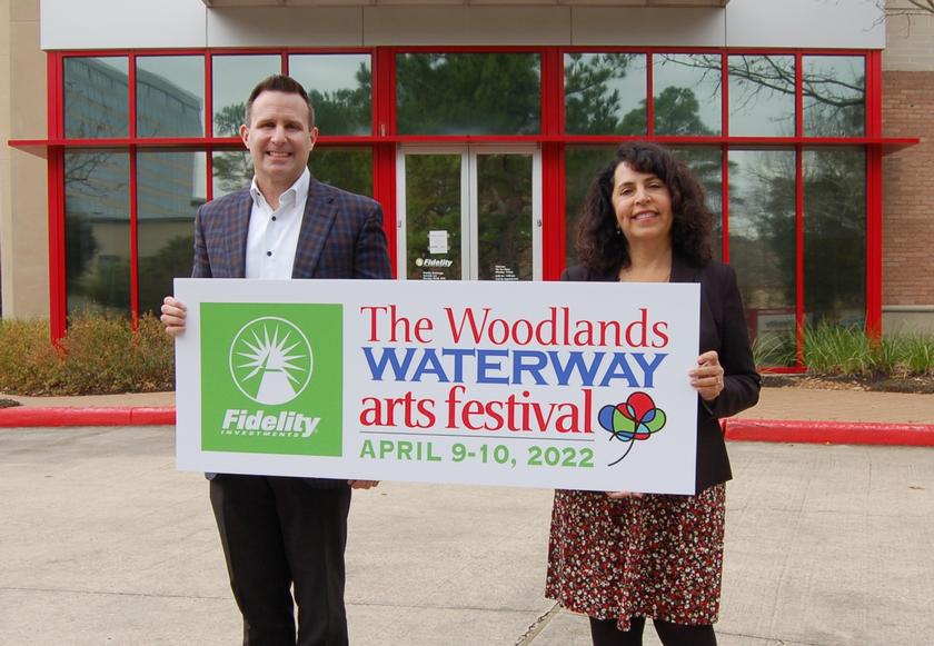 Fidelity Investments commits as the Title Sponsor of The Woodlands Waterway  Arts Festival for 2022 - Hello Woodlands