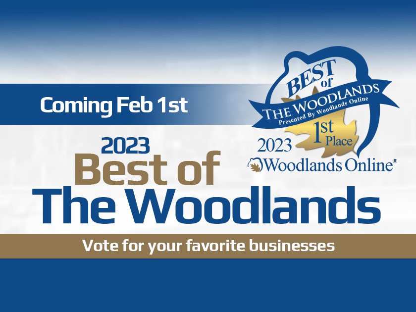 Get ready to vote for the best – Woodlands Online’s 14th Annual “Best Of The Woodlands” Competition is about to kick off
