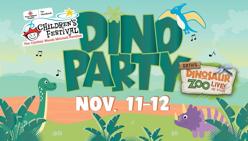 Rock N' Roar at The Pavilion's Children's Festival Nov. 11-12!