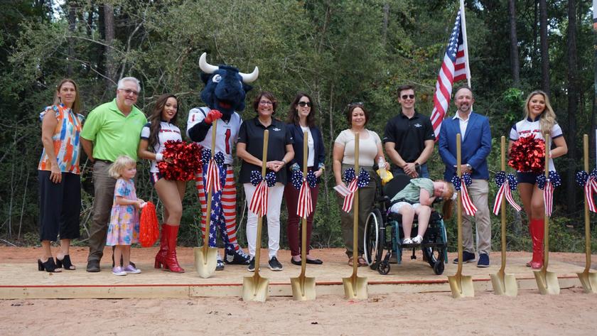 The Howard Hughes Corporation and Houston Texans team up with Operation Finally Home to provide new  home for US Army veteran in The Woodland Hills