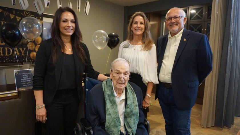 Arthur Arnold, Shenandoah resident, passes away at age 100