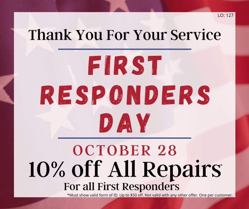 Milstead Automotive 10% Off Repairs For First Responders