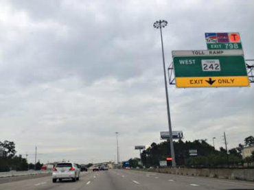 Toll fees start July 6 on SH 242 flyovers at I-45N