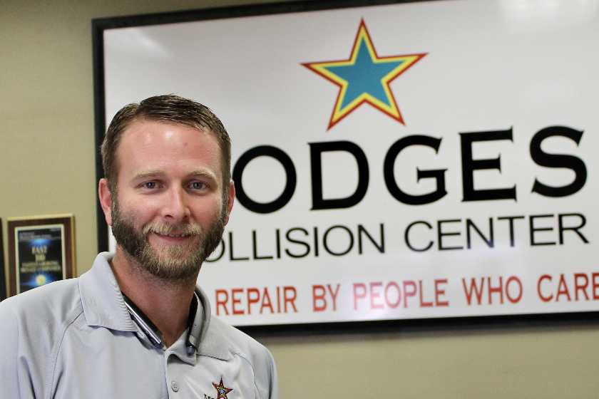 Ryan Guinn named Rayford Road location manager for Hodges Collision