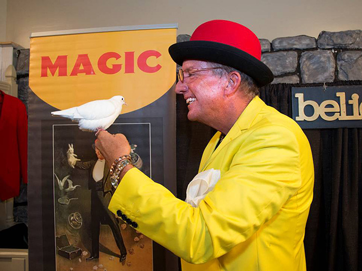 Children's museum presents two days of magic starring Scott Hollingsworth and Professor Hughdini