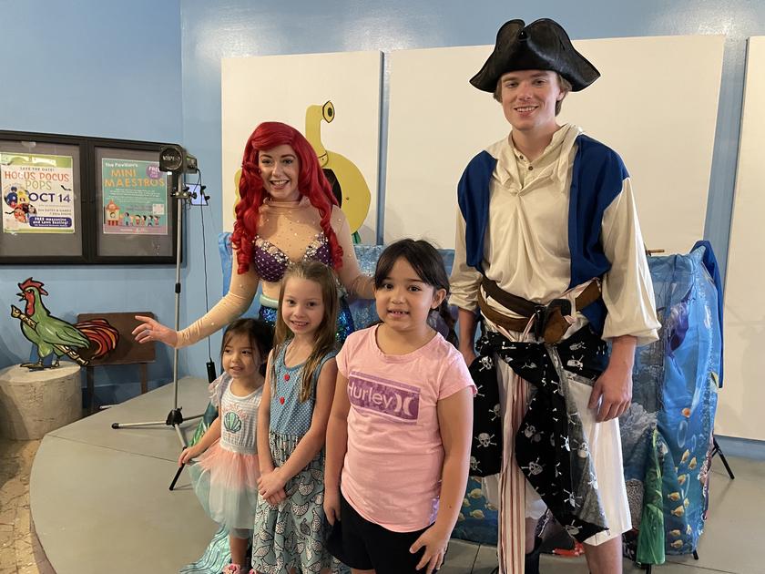 Set sail for Pirate ‘n Mermaid Day  at The Woodlands Children’s Museum