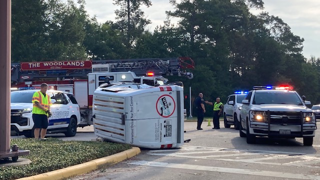 Storms pummel The Woodlands; fallen trees and power outages remain